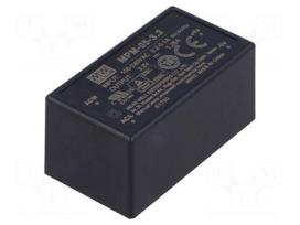 Converter: AC/DC | 4.1W | Uin: 80÷264VAC | 3.3VDC | Iout: 1.25A | OUT: 1
