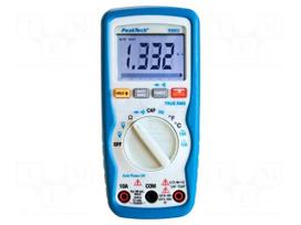 Digital multimeter | LCD | 3,83 digit (6000) | VAC: 6V,60V,600V,1kV