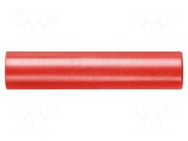 Adapter | red | 70VDC | 16A | 45mm | Insulation: polystyrol | 33VAC