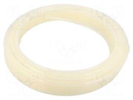 Pneumatic tubing | max.6bar | L: 25m | polyetylene | Economy | white
