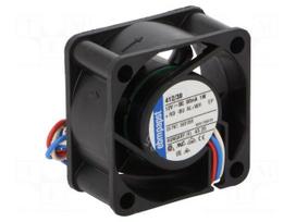 Fan: DC | 40x40x20mm | axial | 12VDC | 10m3/h | slide | 6000rpm