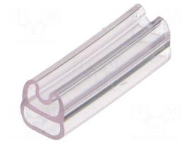 Markers | Marking: empty | 1.5÷2.5mm | PVC | transparent | -40÷80°C