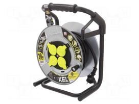 Extension lead | H05RR-F | 3G2.5mm2 | 20m | rubber | black | PB-HEAVY