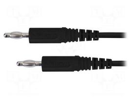 Test lead: single | 70VDC | 33VAC | 16A | banana plug 4mm,both sides