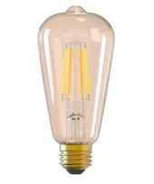 Tellur WiFi Filament Smart Bulb E27, amber, white/warm, dimmer