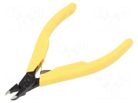 Pliers | side,cutting | ESD | blackened tool | H: 3.2mm | 114mm