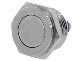 Switch: vandal resistant | Pos: 2 | SPST-NO | 2A/36VDC | IP65 | OFF-(ON)