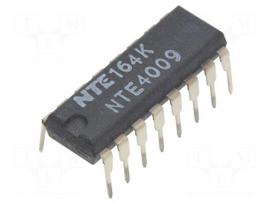 IC: digital | buffer,inverting,translator | Ch: 6 | CMOS | THT | DIP16