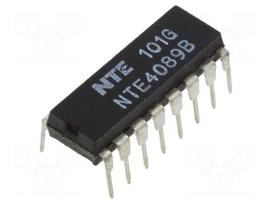IC: digital | 4bit,binary rate multiplier | CMOS | 3÷18VDC | THT | Ch: 1