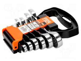 Wrench: combination spanner-set | rattle | 6pcs.