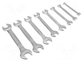 Wrench: flat-set | 8pcs.