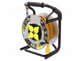 Extension lead | H07RN-F | 3G2.5mm2 | 20m | rubber | yellow | PB-HEAVY