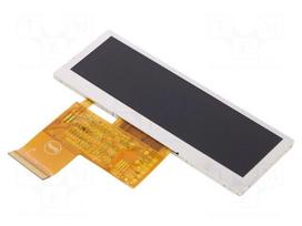 Display: TFT | 3.9" | 480x128 | Illumin: LED | Dim: 105.5x37x3.05mm | RGB