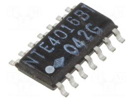 IC: analog switch | multiplexer | Ch: 4 | Outputs: 1 | SO14 | 3÷18VDC