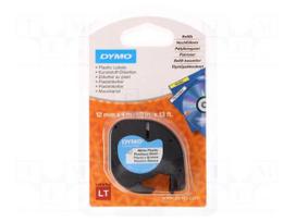 Tape | 12mm | 4m | white | for printer | LetraTag