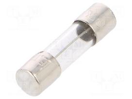 Fuse: fuse | cylindrical,glass | 63mA | 250VAC | time-lag | 5x20mm | 218