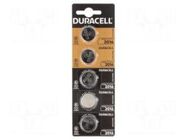 Battery: lithium | CR2016,coin | 3V | non-rechargeable | Ø20x1.6mm