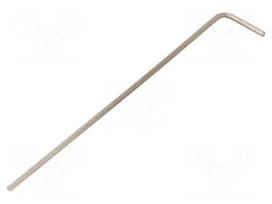 Wrench: hex key | HEX 1.5mm | Overall len: 91mm | Plating: nickel