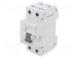 RCBO breaker | Inom: 20A | Ires: 30mA | Poles: 2 | 230/400VAC | IP20 | KZS