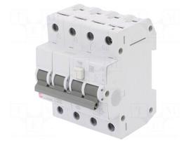 RCBO breaker | Inom: 25A | Ires: 30mA | Poles: 3+N | 230/400VAC | IP20