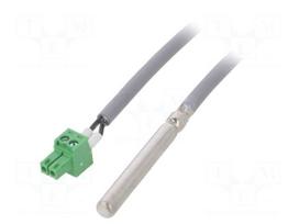 Sensor: temperature | DS18B20 | Body dim: Ø6x50mm | Leads: leads x2