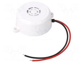 Sound transducer: piezo signaller | 30mA | Ø: 54mm | H: 25mm | 12÷24V