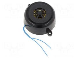 Sound transducer: piezo signaller | 3.5kHz | Sound level: 100dB