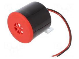 Sound transducer: piezo signaller | with built-in generator | 1mA