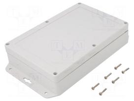 Enclosure: multipurpose | X: 140mm | Y: 210mm | Z: 45mm | ZP | ABS | IK07