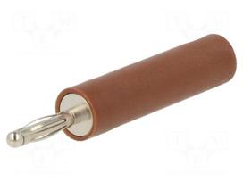 Adapter | brown | 70VDC | 10A | 35.5mm | Insulation: polyamide | -25÷80°C