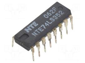IC: digital | 4 to 1 line,multiplexer,data selector | Ch: 2 | DIP16