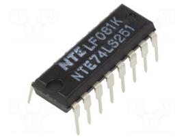 IC: digital | multiplexer,data selector | DIP16 | TTL | OUT: 3-state