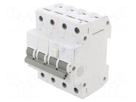 RCBO breaker | Inom: 25A | Ires: 30mA | Poles: 3+N | 230/400VAC | IP20