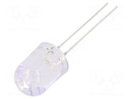 LED | blue | 10mm | 5800÷7000mcd | 30° | Front: convex | 2.8÷3.6VDC