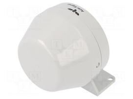 Signaller: sound | horn | 24VDC | 92dB | KDH | IP43 | Ø75x72mm | ABS