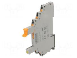 Socket | PIN: 5 | for DIN rail mounting | -40÷85°C | 6.2x93x78mm