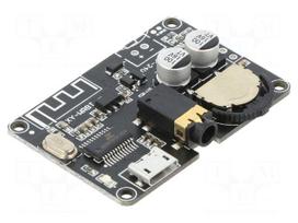 Module robotics: audio | amplifier | 3.7÷24VDC | Bluetooth: 5.0,BLE