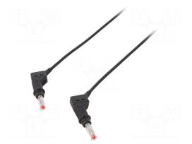 Test lead: single | 32A | banana plug 4mm,both sides | Len: 1.5m