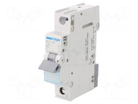 Circuit breaker | 230/400VAC | Inom: 20A | Poles: 1 | Charact: C | 6kA