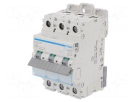 Circuit breaker | 230/400VAC | Inom: 20A | Poles: 3 | Charact: C | 10kA