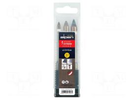 Drill set | steel | blister | KERAMO EXTREME | concrete,ceramics