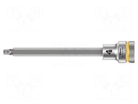 Socket: hex key-bit | Hex Plus | HEX 4mm | 3/8" | Zyklop