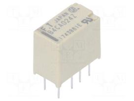 Relay: electromagnetic | Ucoil: 24VDC | DPDT | 2A | 0.3A/125VAC | FTR-B4