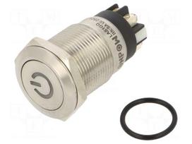Switch: vandal resistant | Pos: 2 | SPDT | 3A/220VAC | 5A/24VDC | IP65