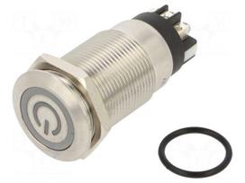 Switch: vandal resistant | Pos: 2 | SPDT | 3A/220VAC | 5A/24VDC | IP65