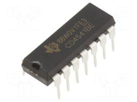 IC: digital | binary counter,timer | CMOS | 3÷18VDC | THT | DIP14 | Ch: 1
