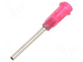 Needle: steel | 1" | Size: 13 | straight | 1.78mm | Mounting: Luer Lock