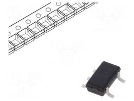 IC: digital | NAND | Ch: 1 | IN: 2 | CMOS | SMD | TSOP5 | 2÷5.5VDC | -55÷125°C