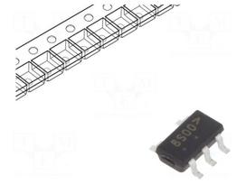 IC: digital | NAND | Ch: 1 | IN: 2 | SMD | SC74A | 4.5÷5.5VDC | -40÷85°C | 10uA