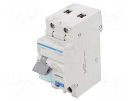 RCBO breaker | Inom: 16A | Ires: 30mA | Max surge current: 250A | IP20